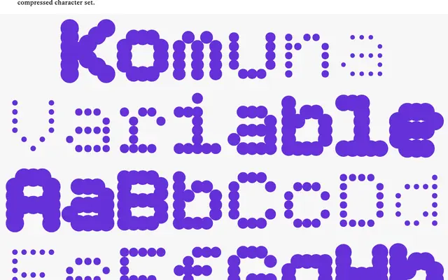 Komuna Variable specimen from Tekio