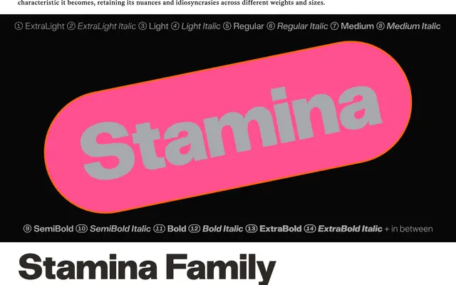 Stamina specimen from Tekio