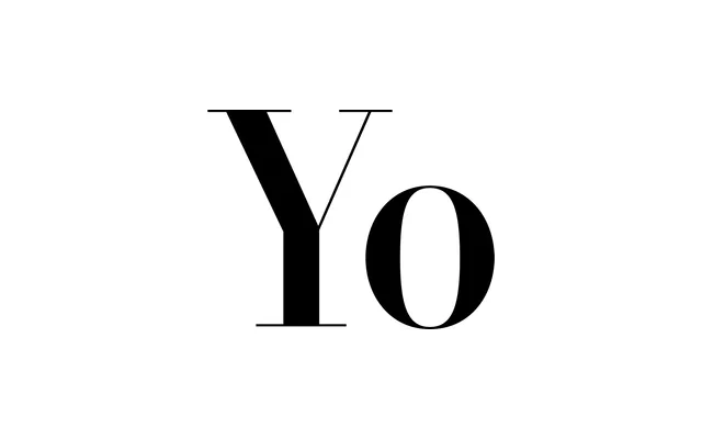 Yo specimen from Terminal Design