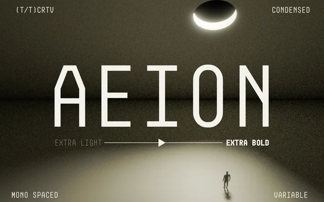 Aeion Mono Variable specimen from That That Type