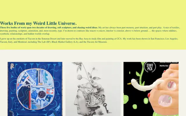 Art specimen from That's Weirdo Stuff