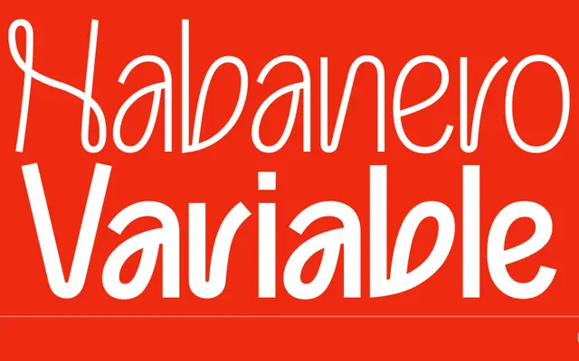 Habanero specimen from The Designers Foundry