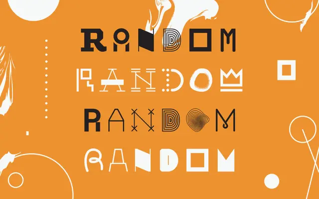 Random specimen from The Designers Foundry