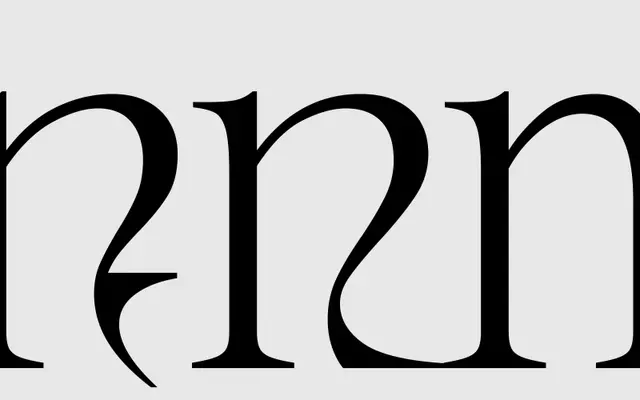 Skanaus specimen from The Designers Foundry