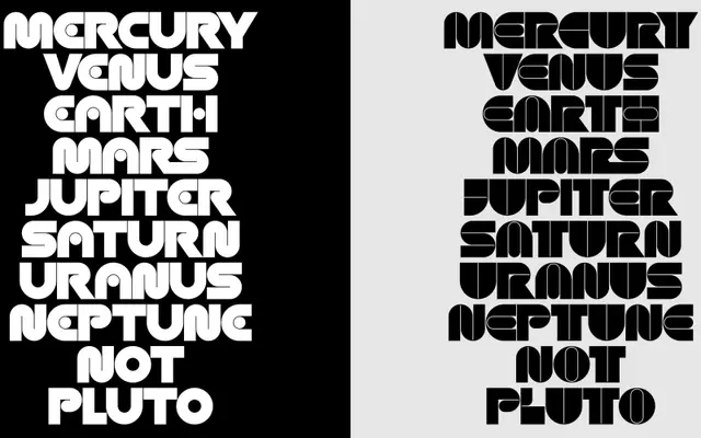 Super specimen from The Designers Foundry