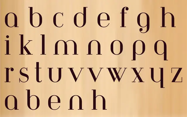 Architype Bayer-Type specimen from The Foundry Types