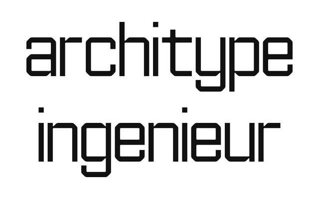 Architype Ingenieur specimen from The Foundry Types