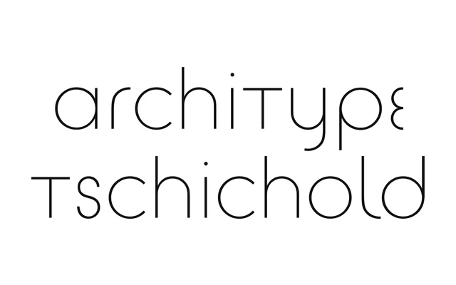 Architype Tschichold specimen from The Foundry Types