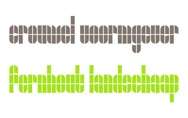 Fernhout specimen from The Foundry Types