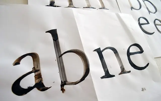 Foundry Old Style specimen from The Foundry Types