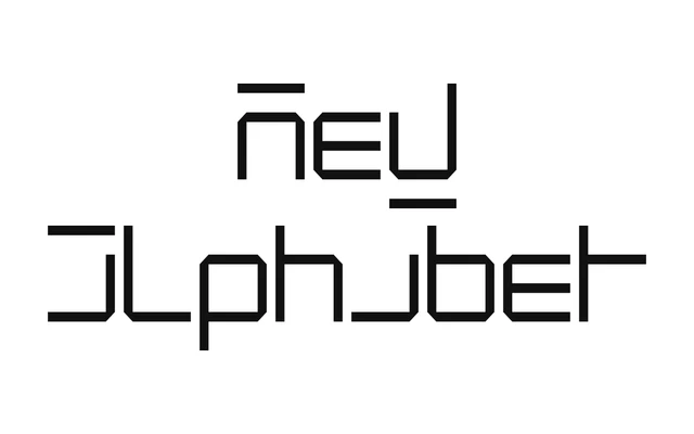 New Alphabet specimen from The Foundry Types