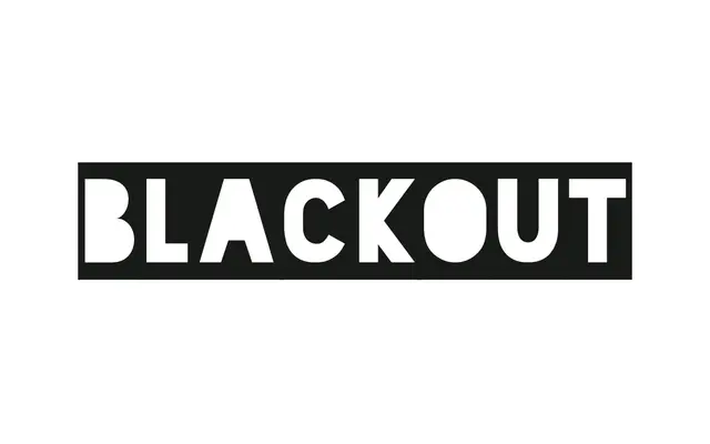 Blackout specimen from The League of Moveable Type
