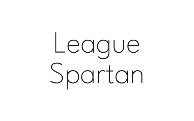 League Spartan specimen from The League of Moveable Type