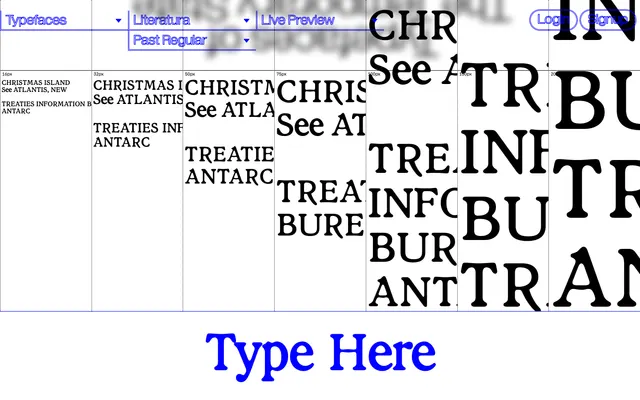 Literatura specimen from The Temporary State