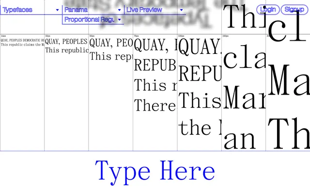 Panama specimen from The Temporary State