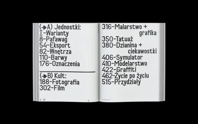 Tor grotesk specimen from Threedotstype