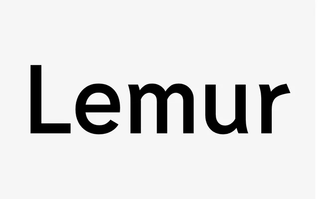 Lemur specimen from Tightype