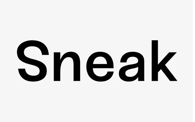 Sneak specimen from Tightype