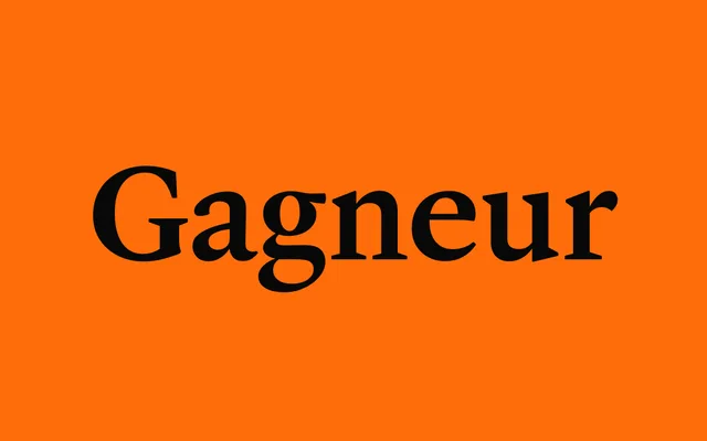 Gagneur specimen from Tiny Type Co.