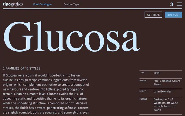 Glucosa specimen from Tipografies