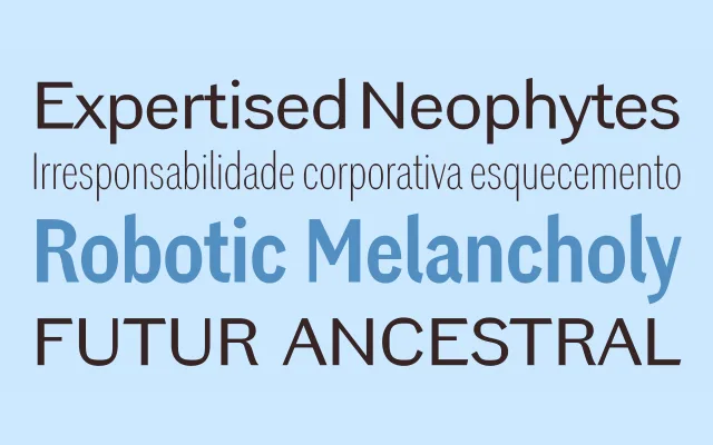 Grollera specimen from Tipografies