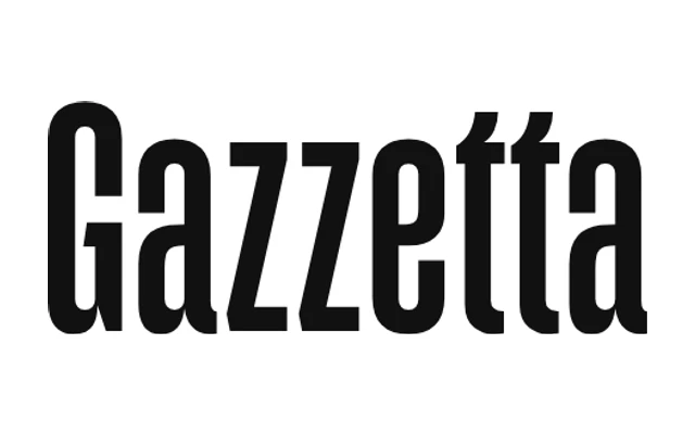 Gazzetta specimen from Tipotype