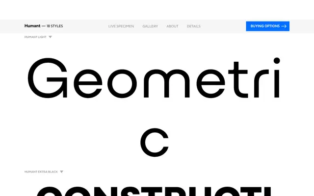 Humant specimen from Tipotype