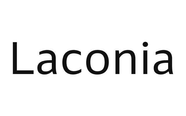 Laconia specimen from Tiro Typeworks