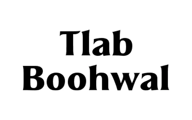 Tlab Boohwal specimen from Tlab