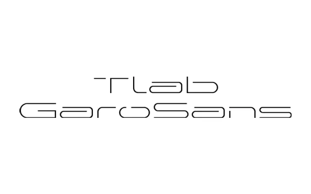 Tlab GaroSans specimen from Tlab