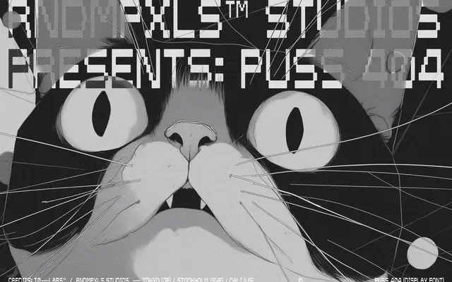 Puss 404 specimen from TØ—Labs™