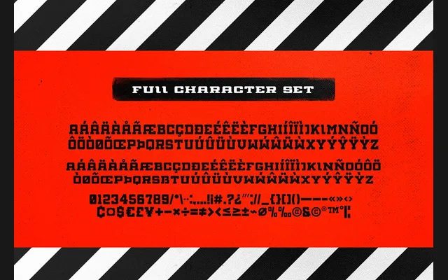 Bebop DS Font & Texture Bundle specimen from Tondi Type Studio