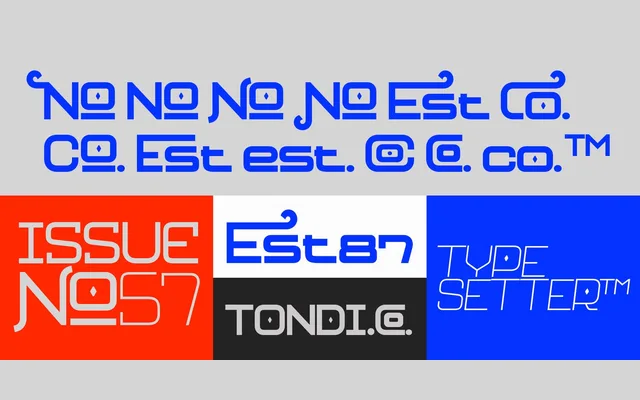 Tondi Type Studio