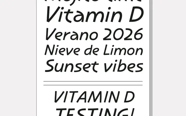 Vitamin D specimen from Tortilla.studio