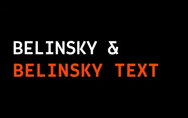 Belinsky specimen from Tosche