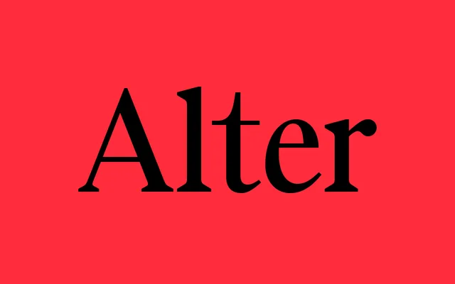 Alter specimen from ToSupply