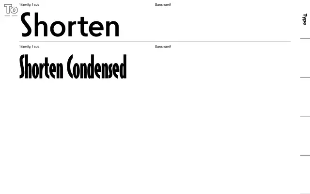 Shorten specimen from ToSupply