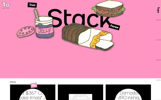 Stack specimen from ToSupply