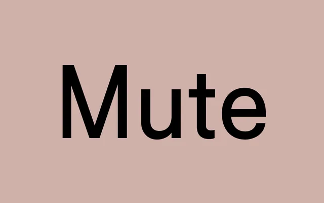 ToMute specimen from ToSupply