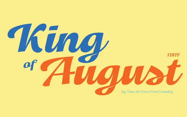King of August specimen from Tour de Force