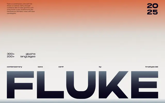 TRT Fluke specimen from TrueType