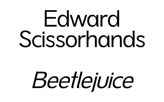 Winona Sans specimen from Trulytype