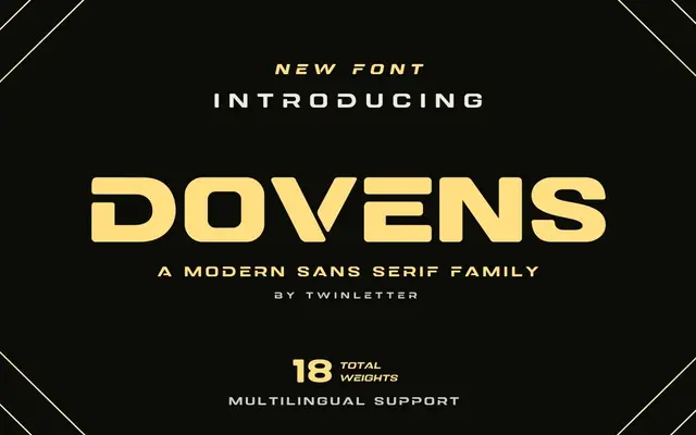 Dovens specimen from Twinletter