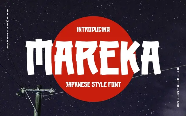 Mareka specimen from Twinletter