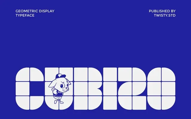 Cubizo specimen from Twisty Studio
