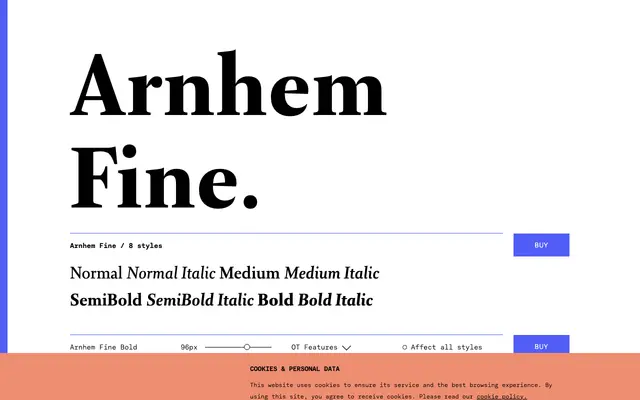 Arnhem Fine specimen from TYPE BY