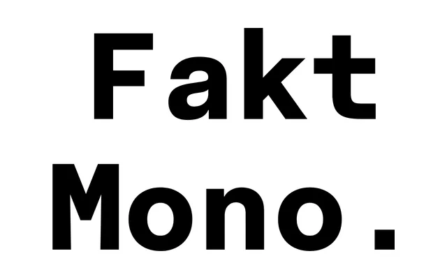 Fakt Mono specimen from TYPE BY