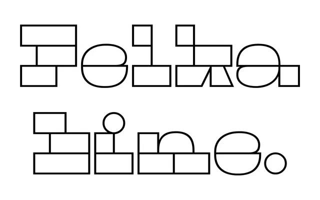 Felka Line specimen from TYPE BY