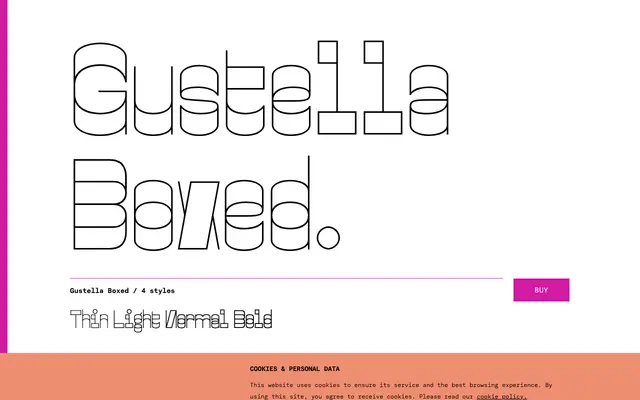 Gustella Boxed specimen from TYPE BY