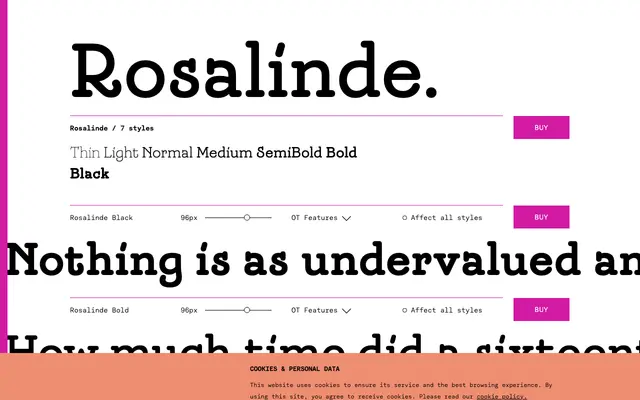 Rosalinde specimen from TYPE BY